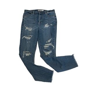 Garage distressed jeans